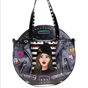 PAOLA IS TOMBOY.  STREET CHIC CIRCLE HANDBAG